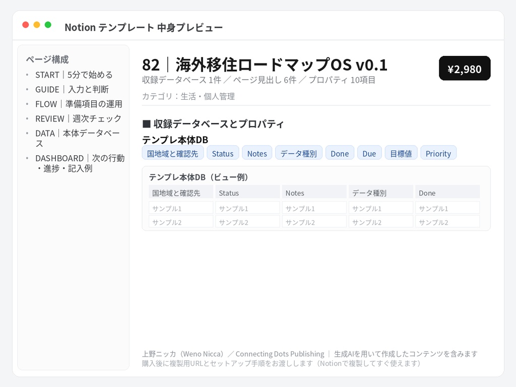 海外移住ロードマップOS v0.1
