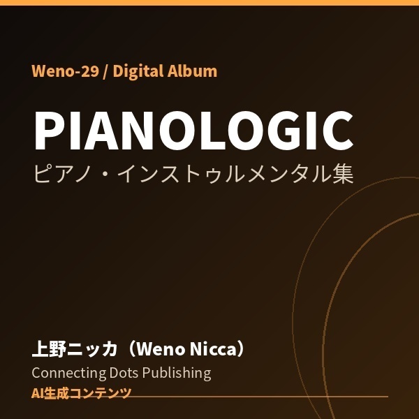 PIANOLOGIC - 10曲入りデジタルアルバム
