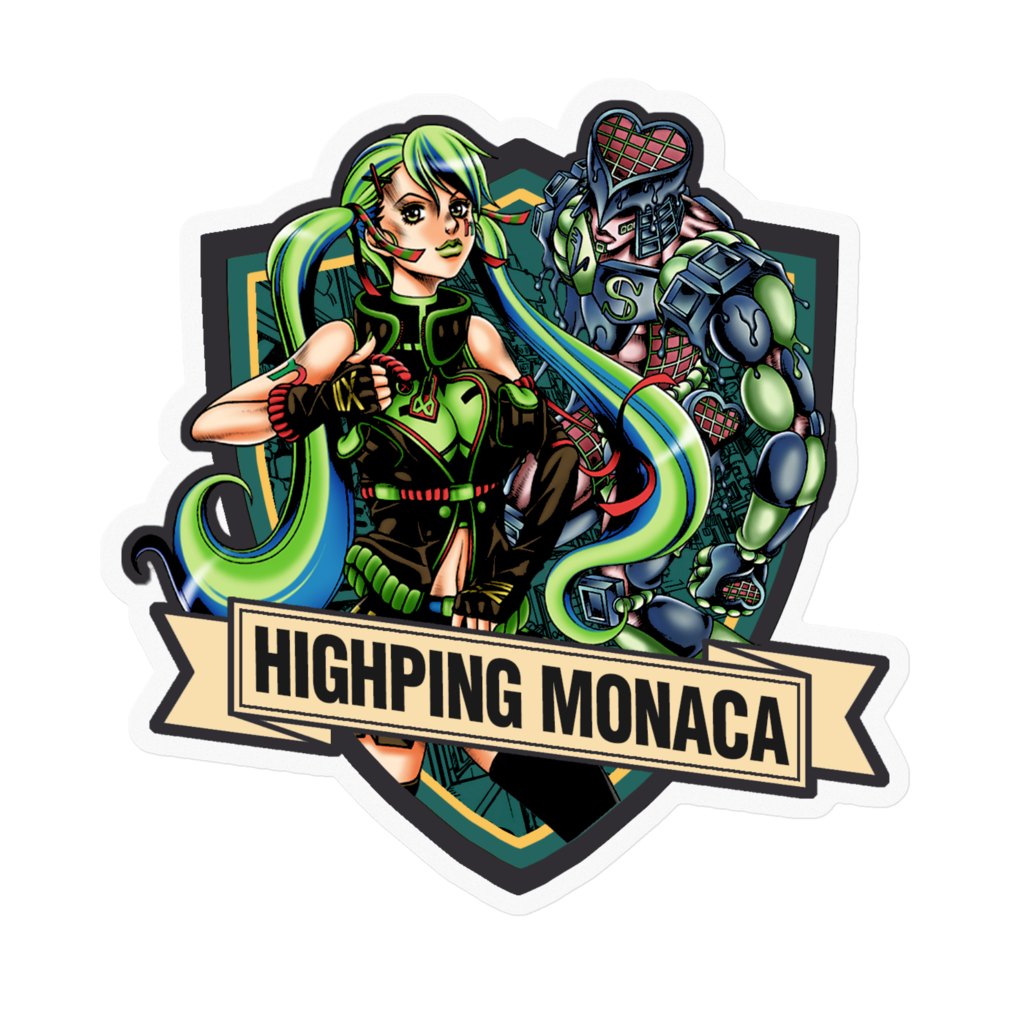 jojo monaca sticker / ...