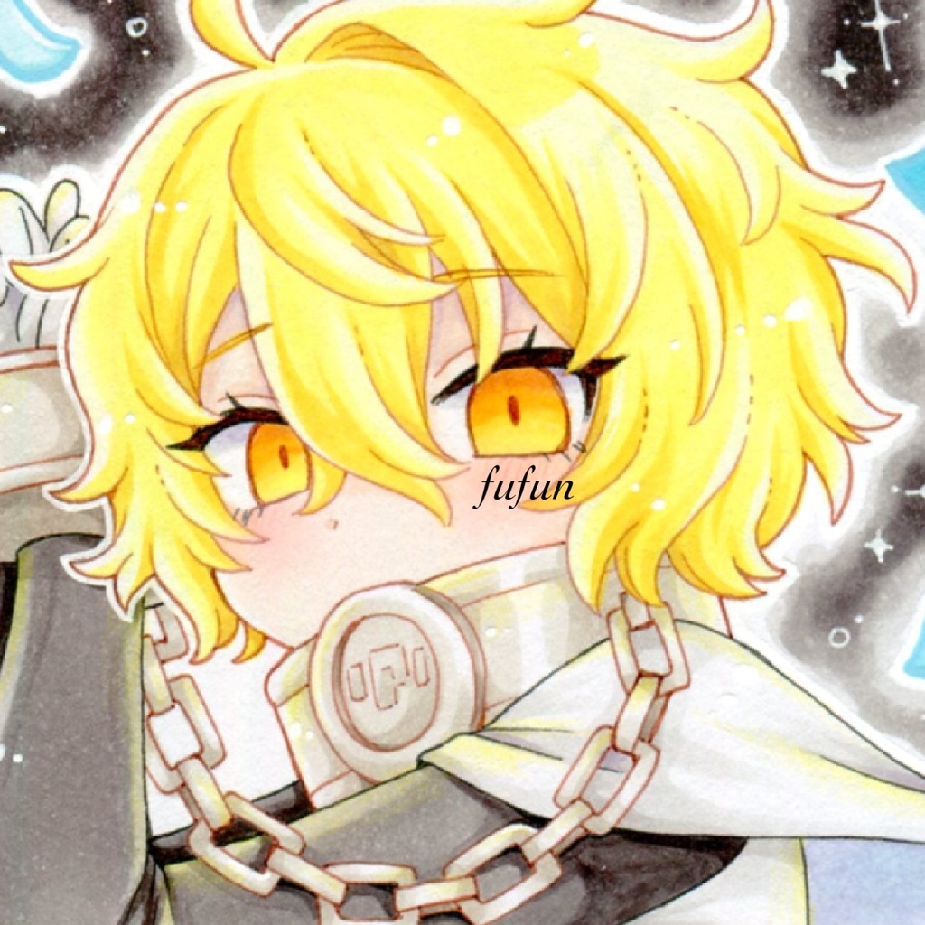 手描きイラスト　リンバスカンパニー　ドンキホーテ　人差し指