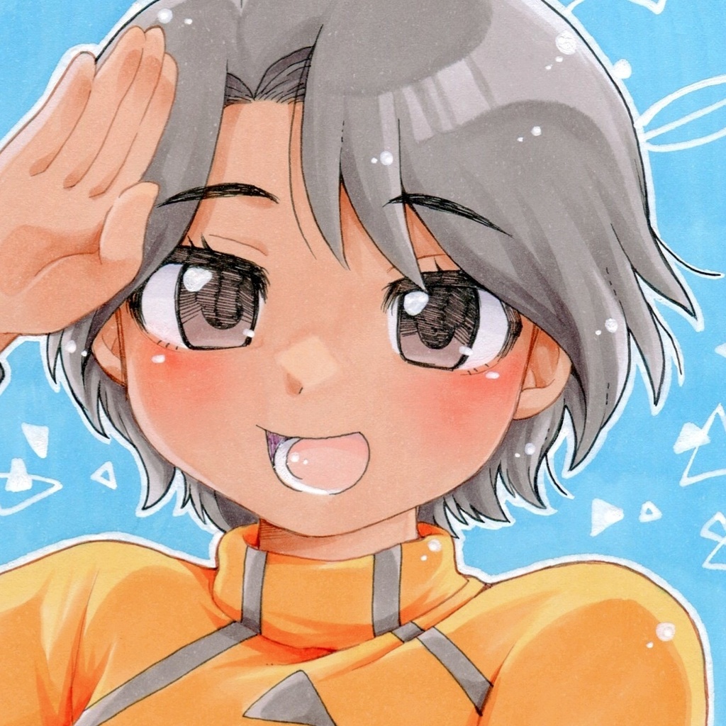 手描きイラスト 同人 モンキーターン 青島優子