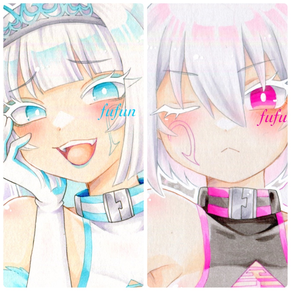 手描きイラスト 麻雀ファイトガール イッシキクリア イッシキカオス デビューウェア