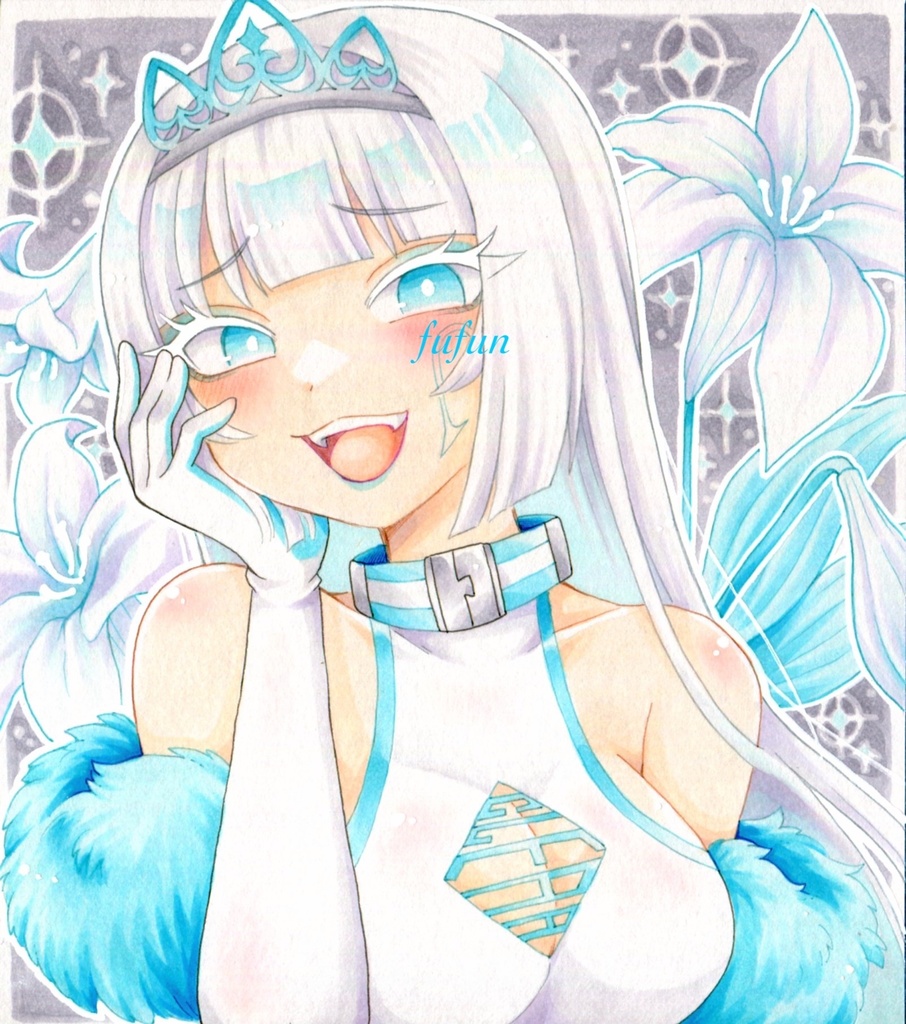 手描きイラスト 麻雀ファイトガール イッシキクリア イッシキカオス デビューウェア