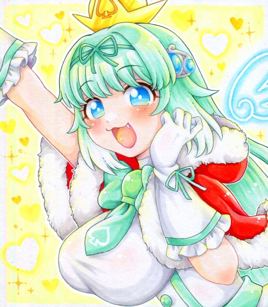 手描きイラスト メロン