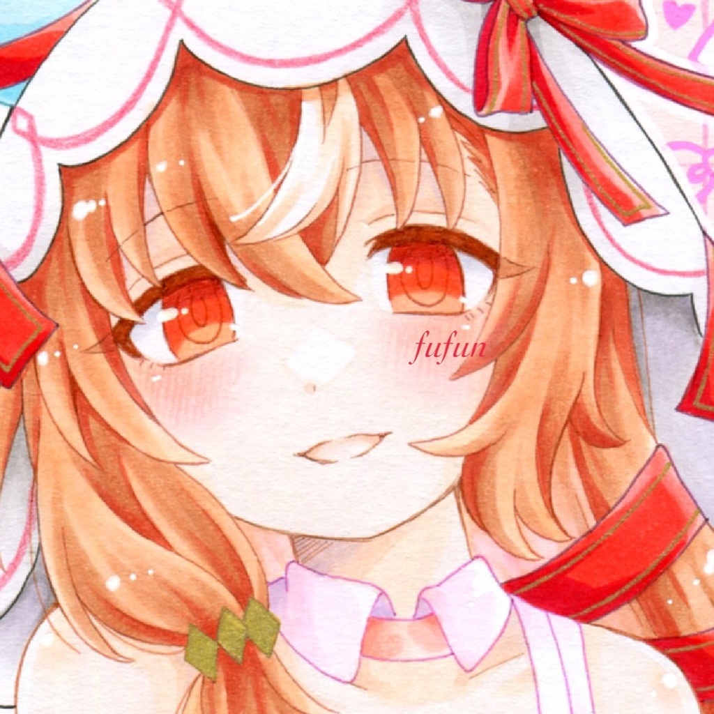 手描きイラスト　ウマ娘　スティルインラブ　めにしゅき　原画