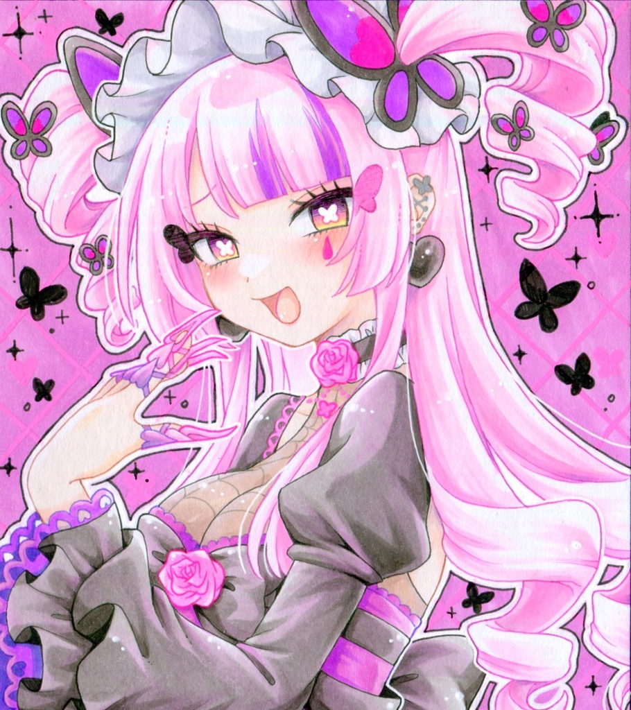 手描きイラスト チアモ