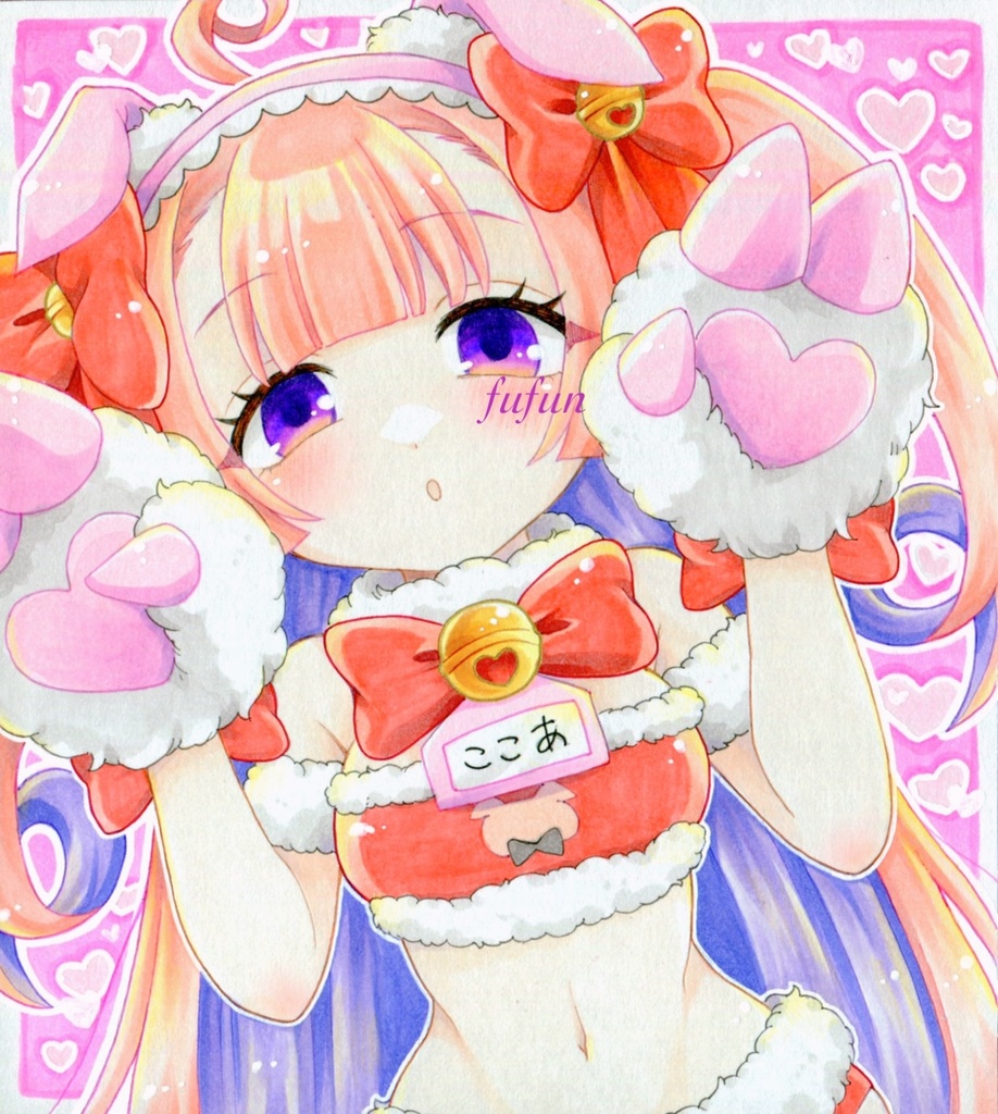 手描きイラスト 麻雀ファイトガール ミツモト・ココア アニマルフォーム