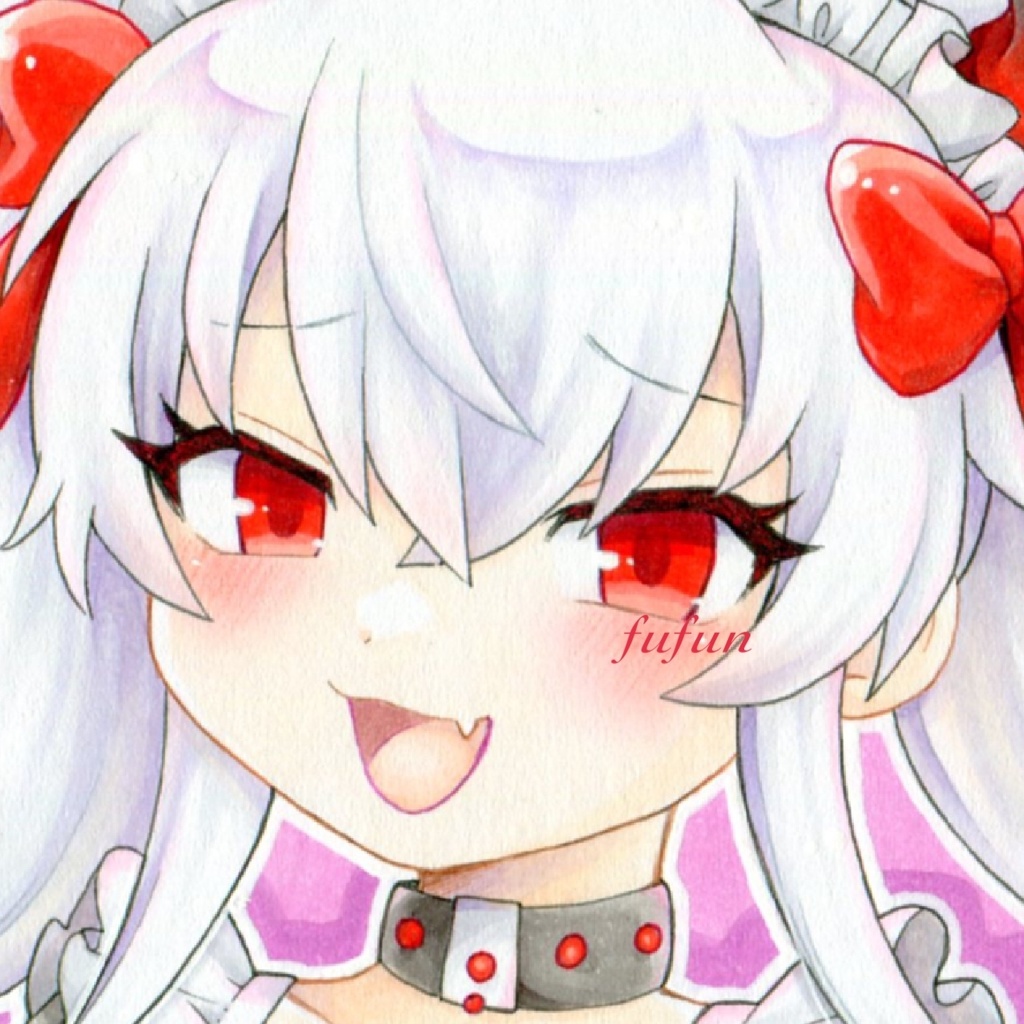 手描きイラスト ボンバーガール QMA グリムアロエ メイド