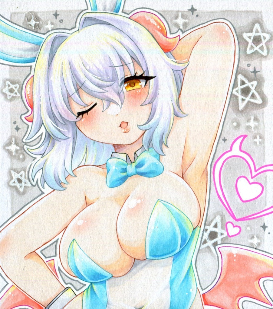 手描きイラスト シロヱ