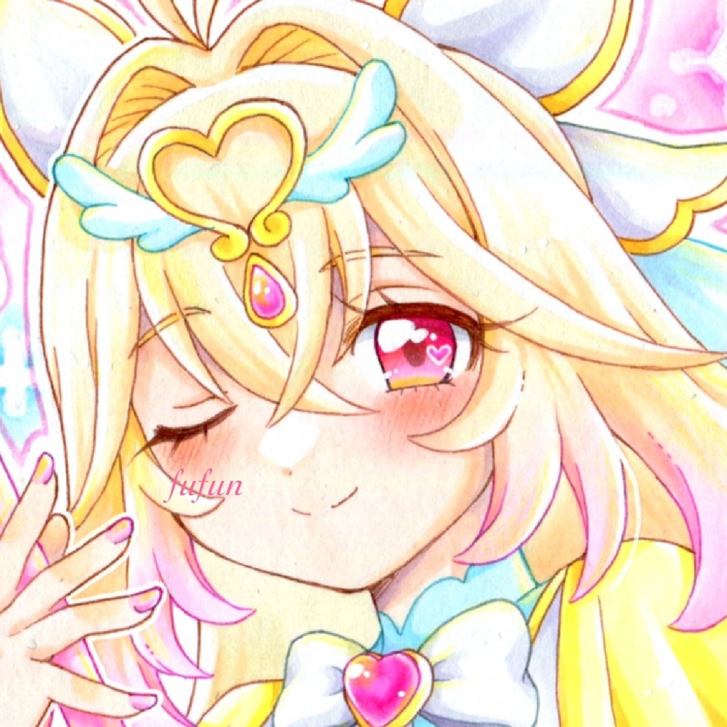 手描きイラスト　キュアアルカナ