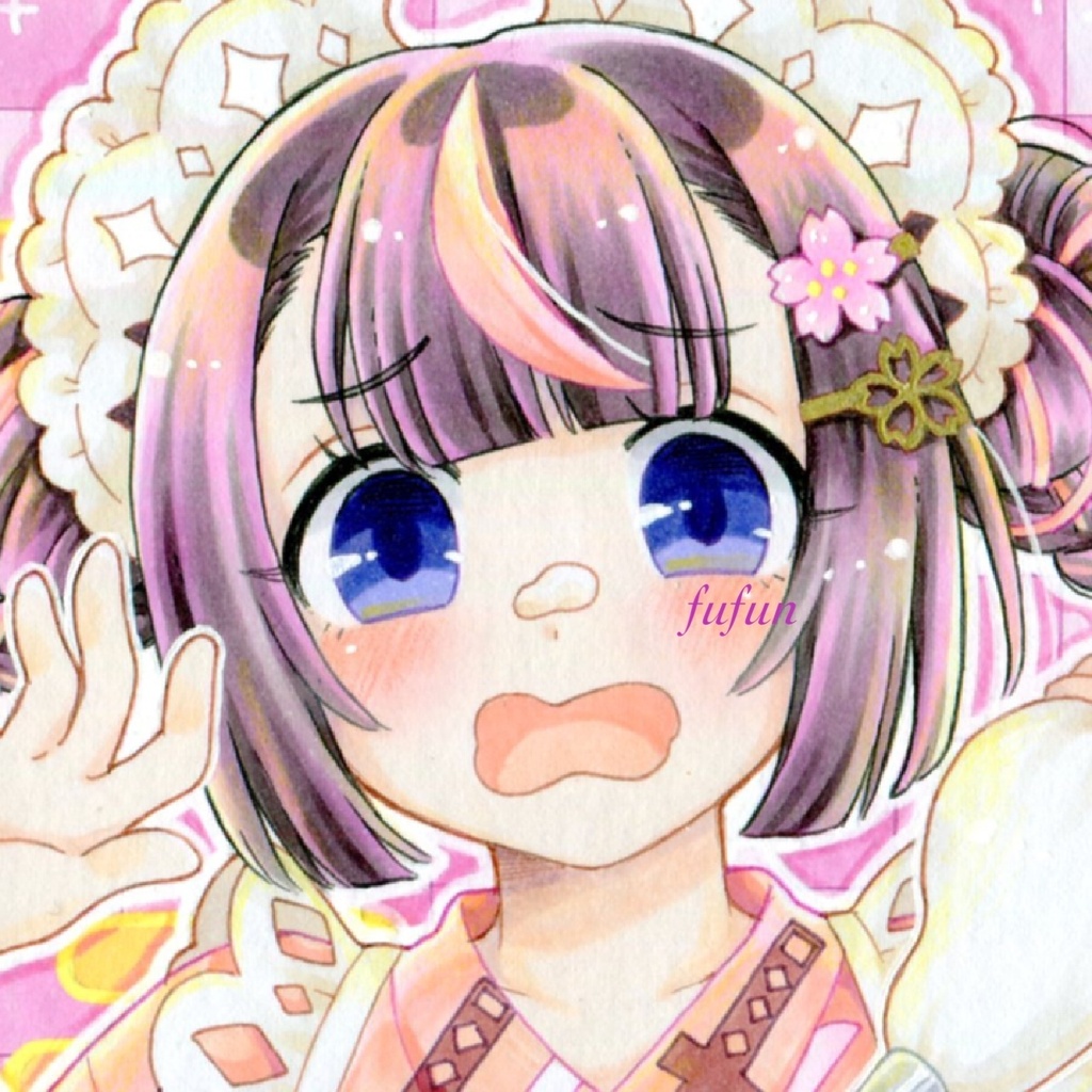 手描きイラスト　ムサシ