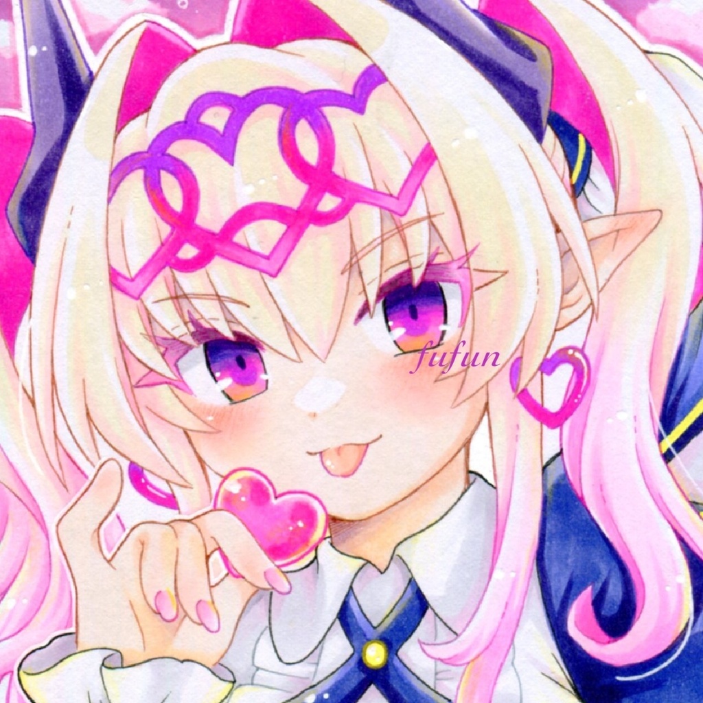 手描きイラスト　ロゼ