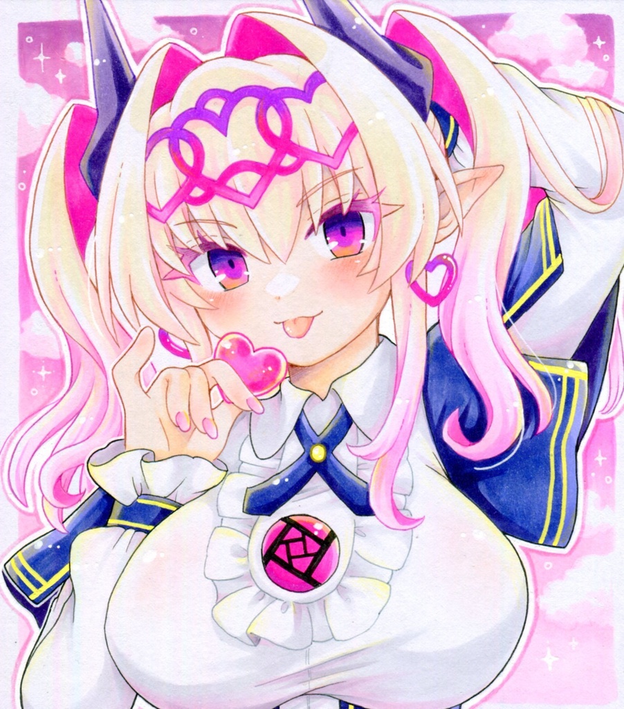 手描きイラスト ロゼ