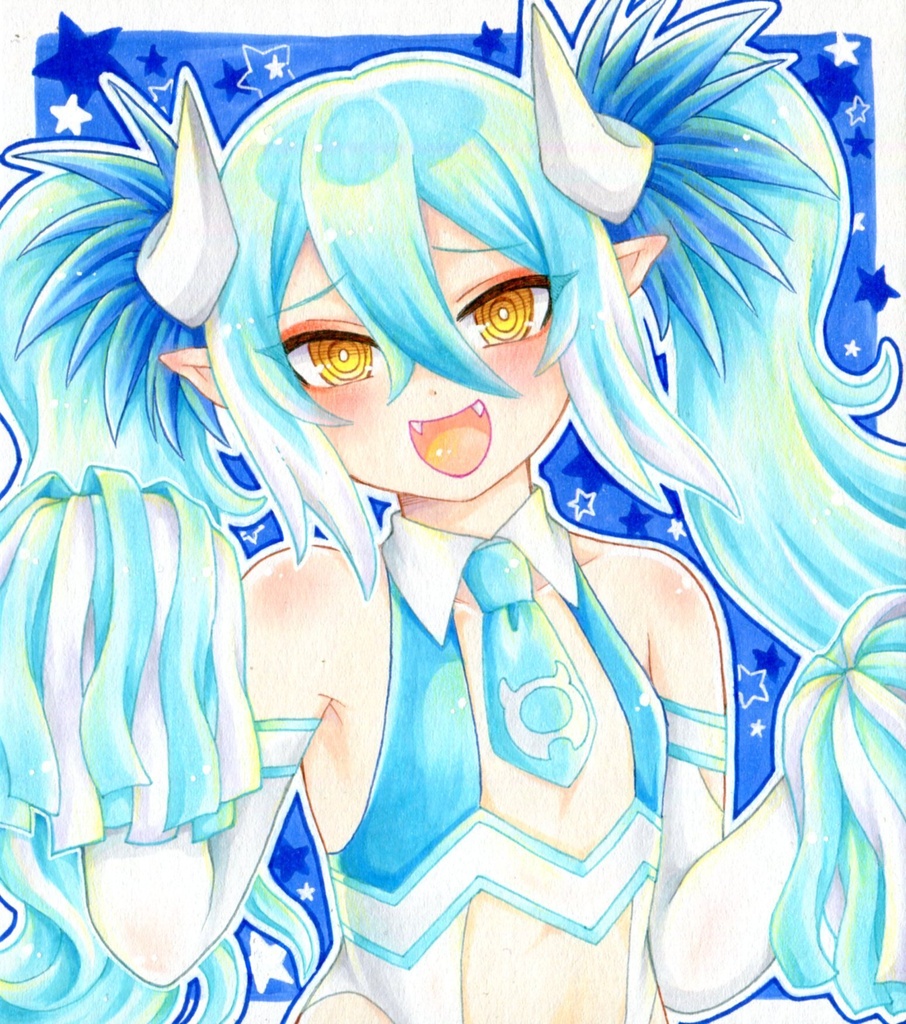 手描きイラスト ブルーベリー