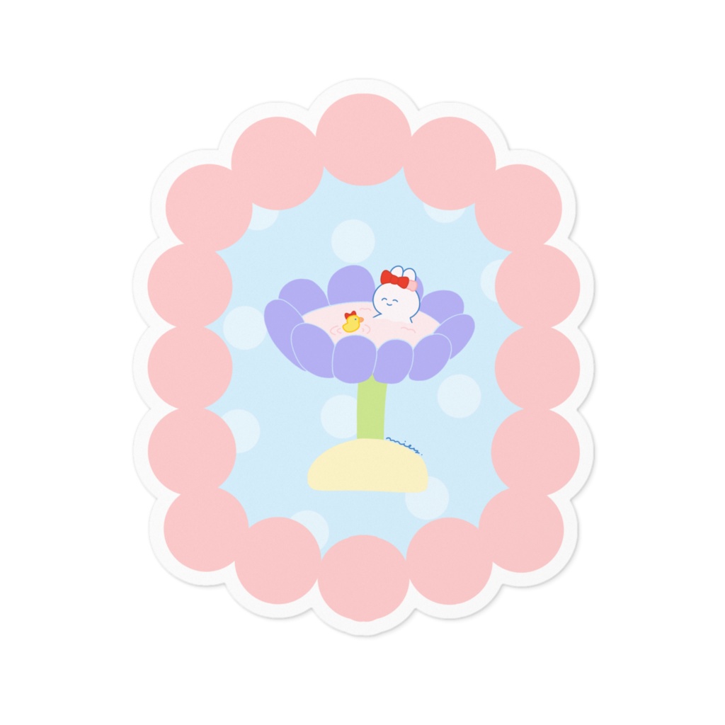 ばすたいむステッカー