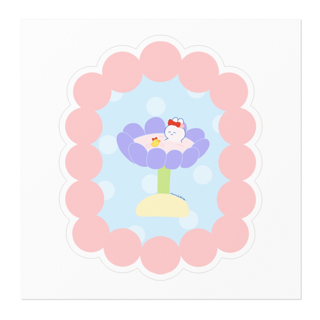 ばすたいむステッカー