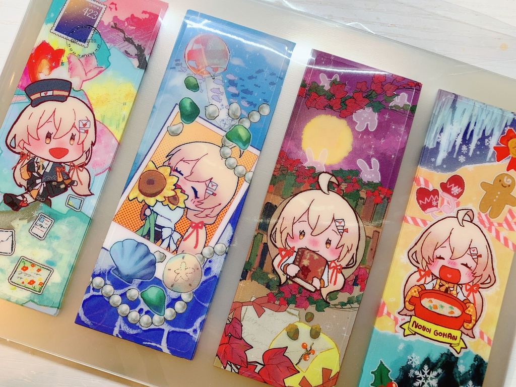 【birthdayグッズ！】クリア栞セット