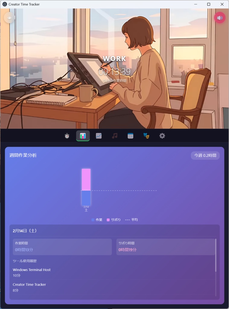 WorkMate(ワークメイト)ー作業監視&ポモドーロアプリー 無料版
