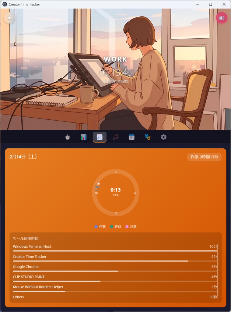 WorkMate(ワークメイト)ー作業監視&ポモドーロアプリー コンプリート版
