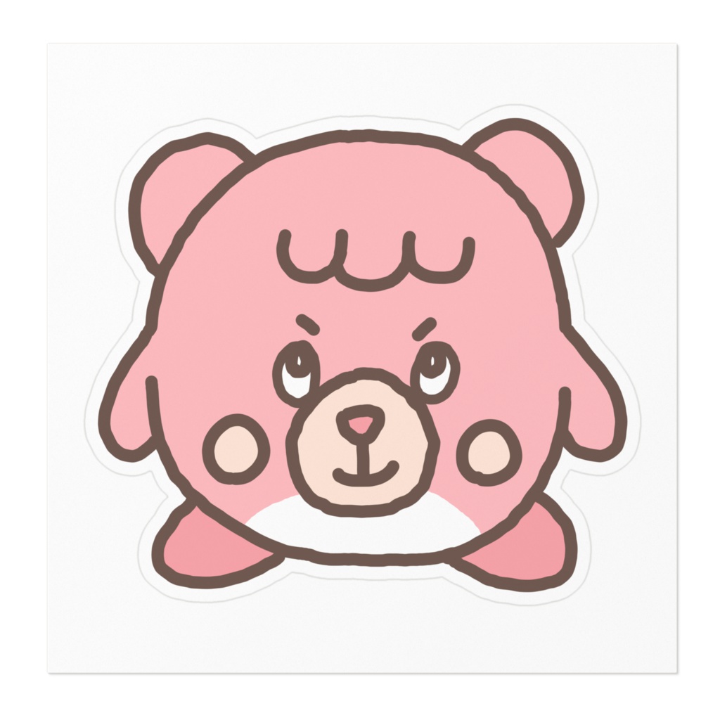 クマまるステッカー【アニまる】