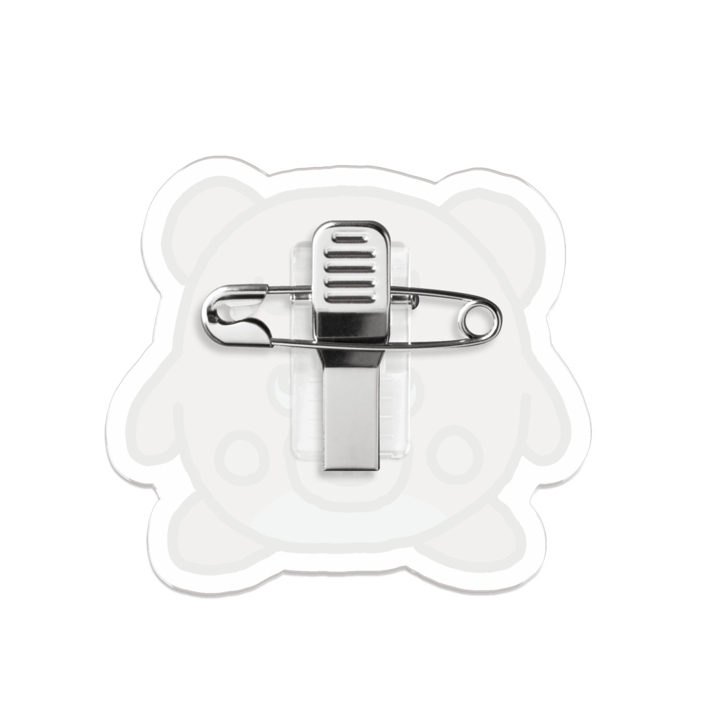 クマまるアクリルバッジ【アニまる】