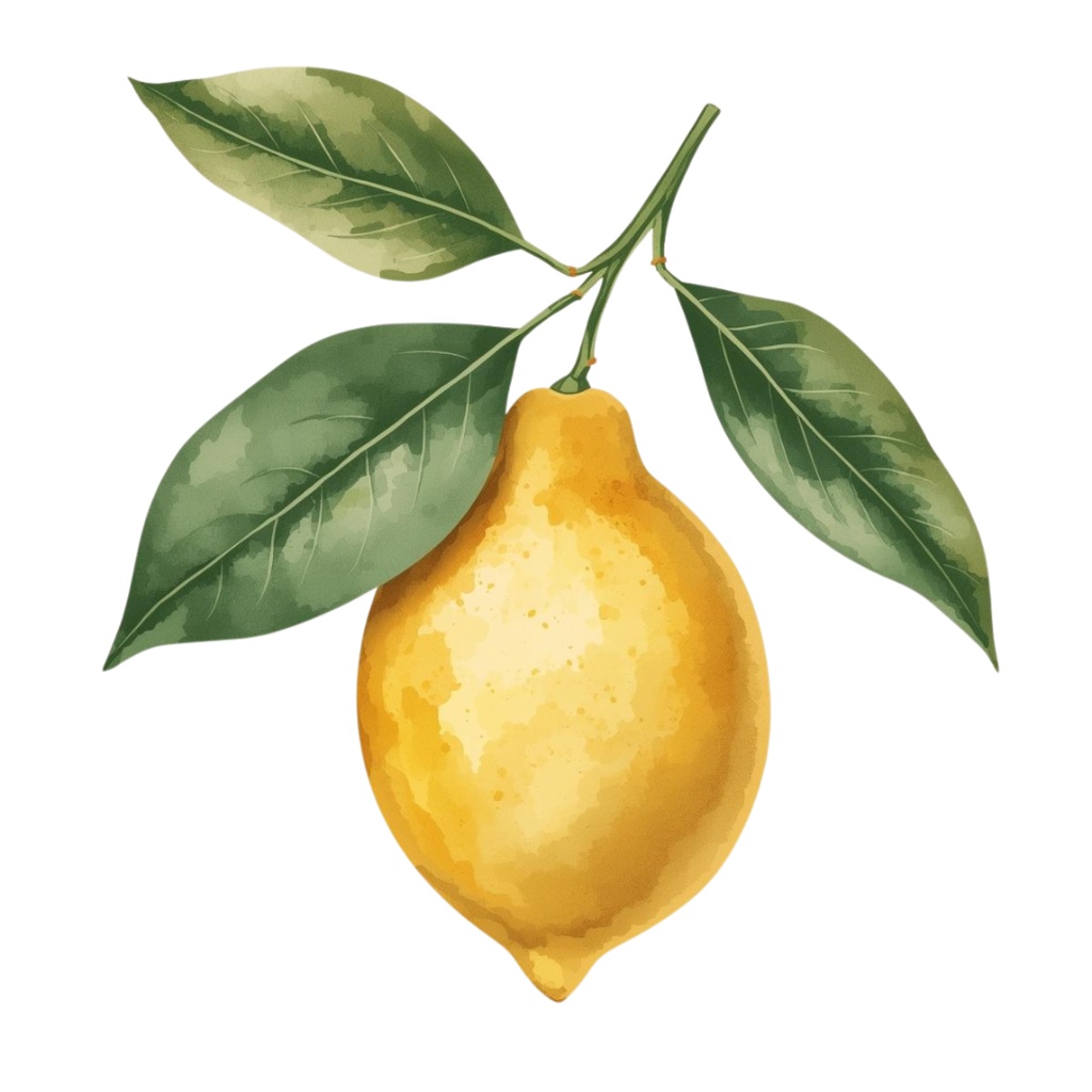 【古い図鑑風シリーズ】水彩フルーツクリップアート10点セット(PNG背景)