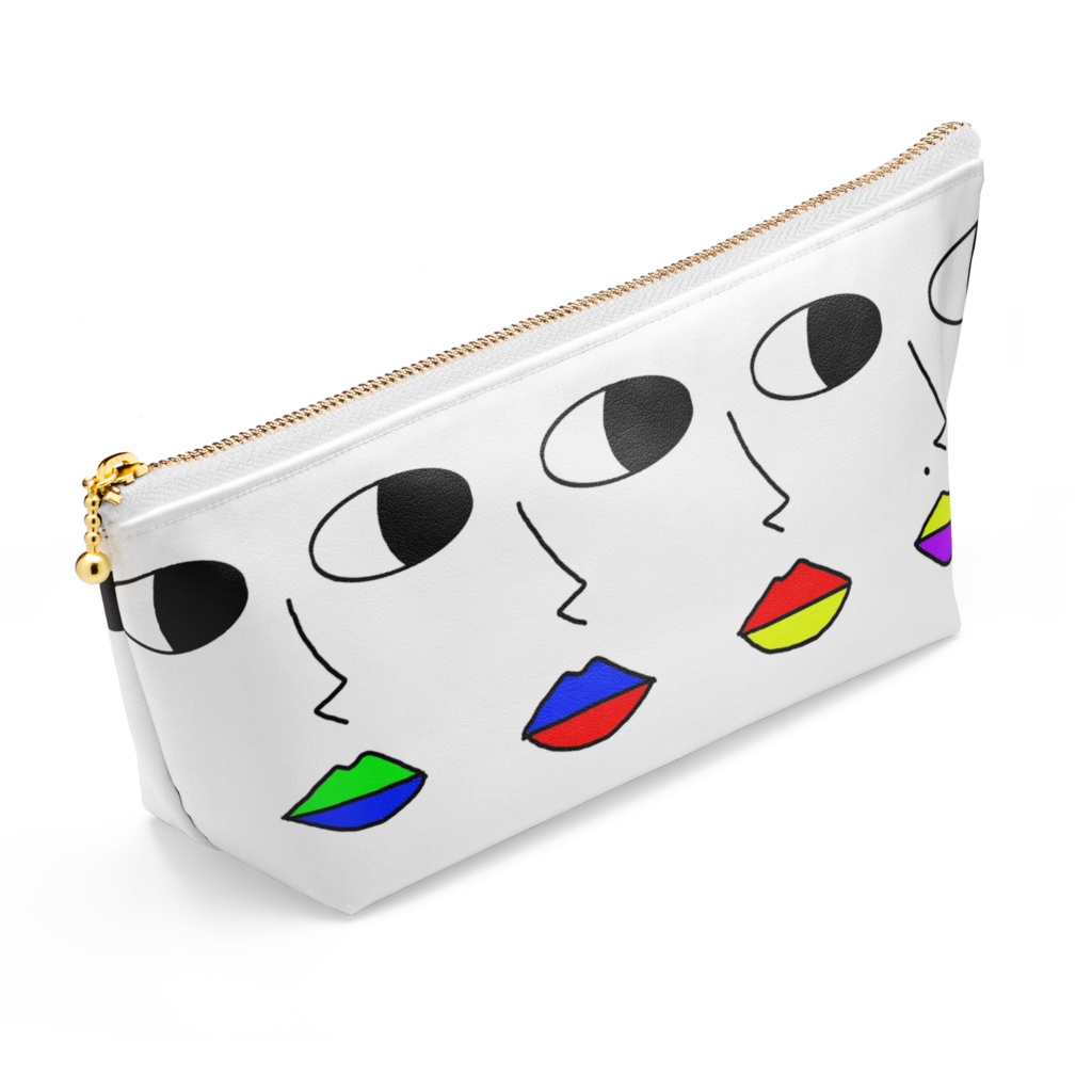 顔がRENZOKUポーチ