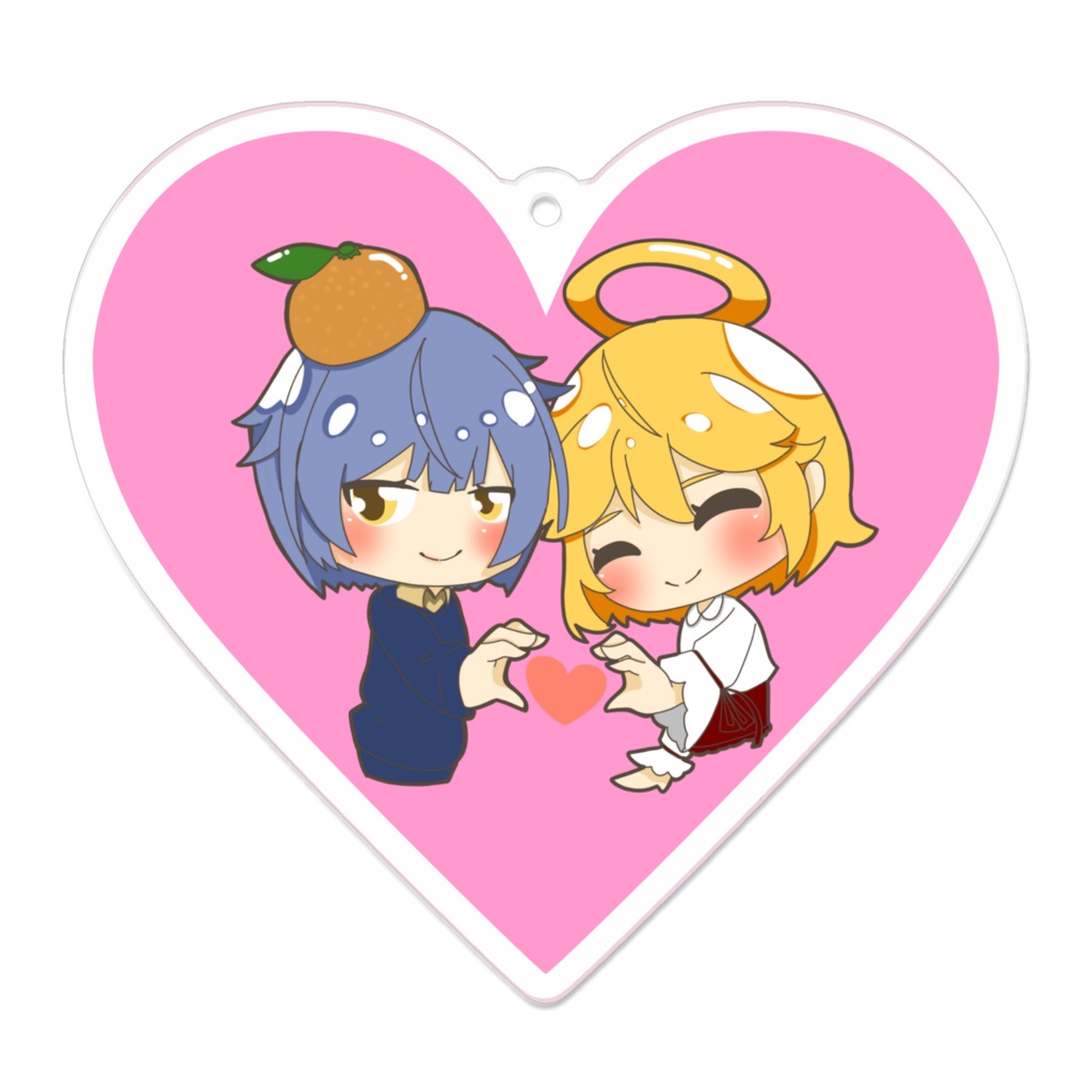 【テコのスマホ相談室】テコとがむ♡アクリルキーホルダー【受注生産】