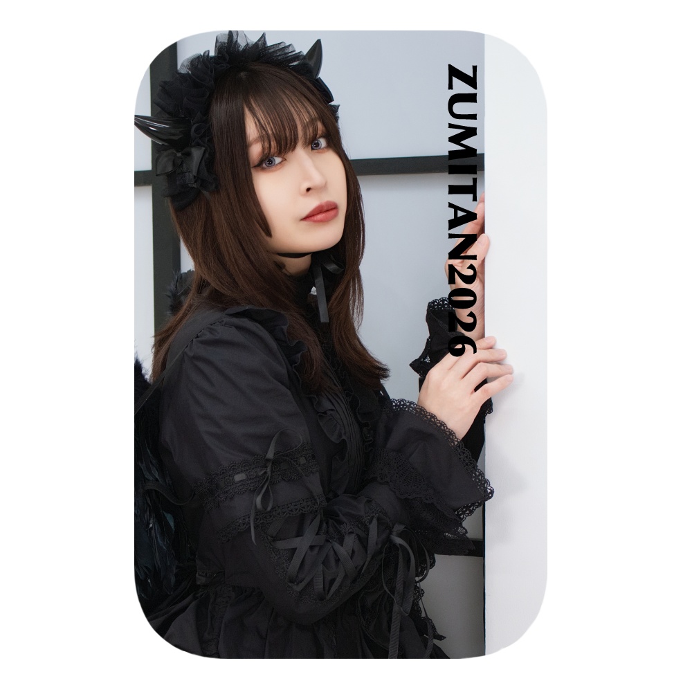 ずみたん2026 しかく缶バッジ【A】