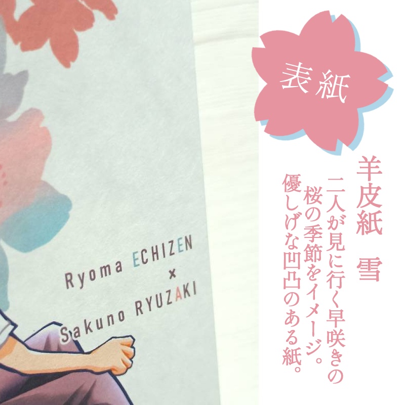 【リョ桜・小説】早咲き桜のメッセージ