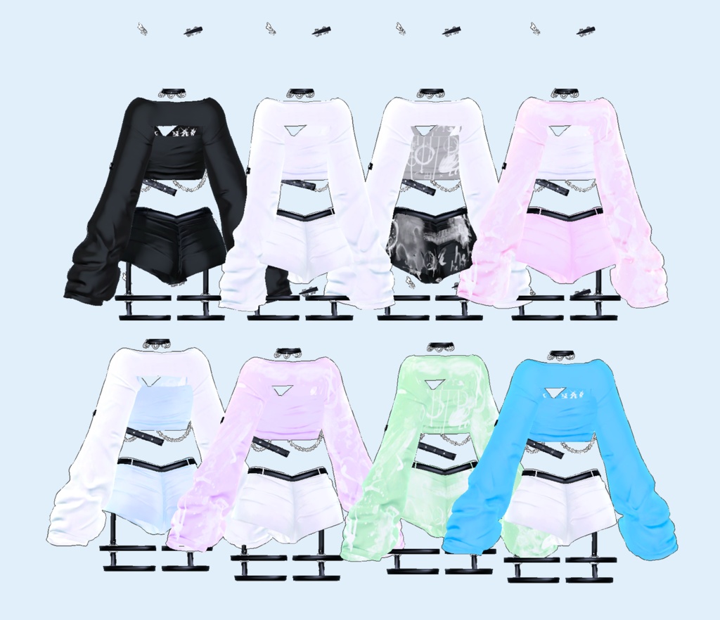 skull punk wear for maya