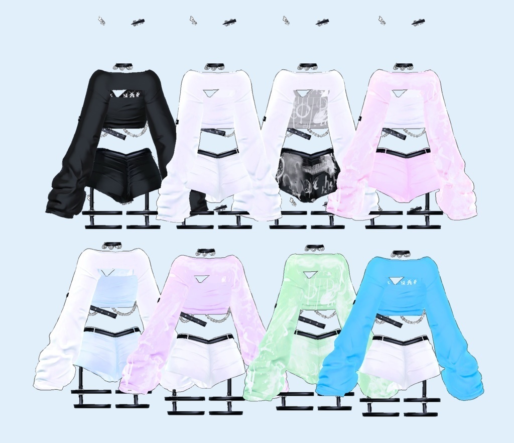 skull punk wear for セレスティア(Selestia)