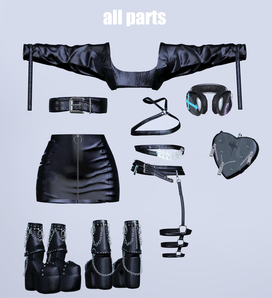 Blackout Temptation clothes