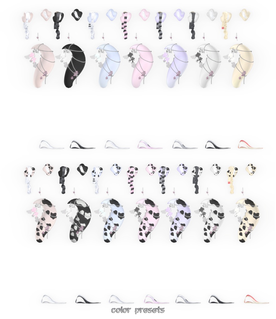 LolliCharm Dog Ears&Tail set