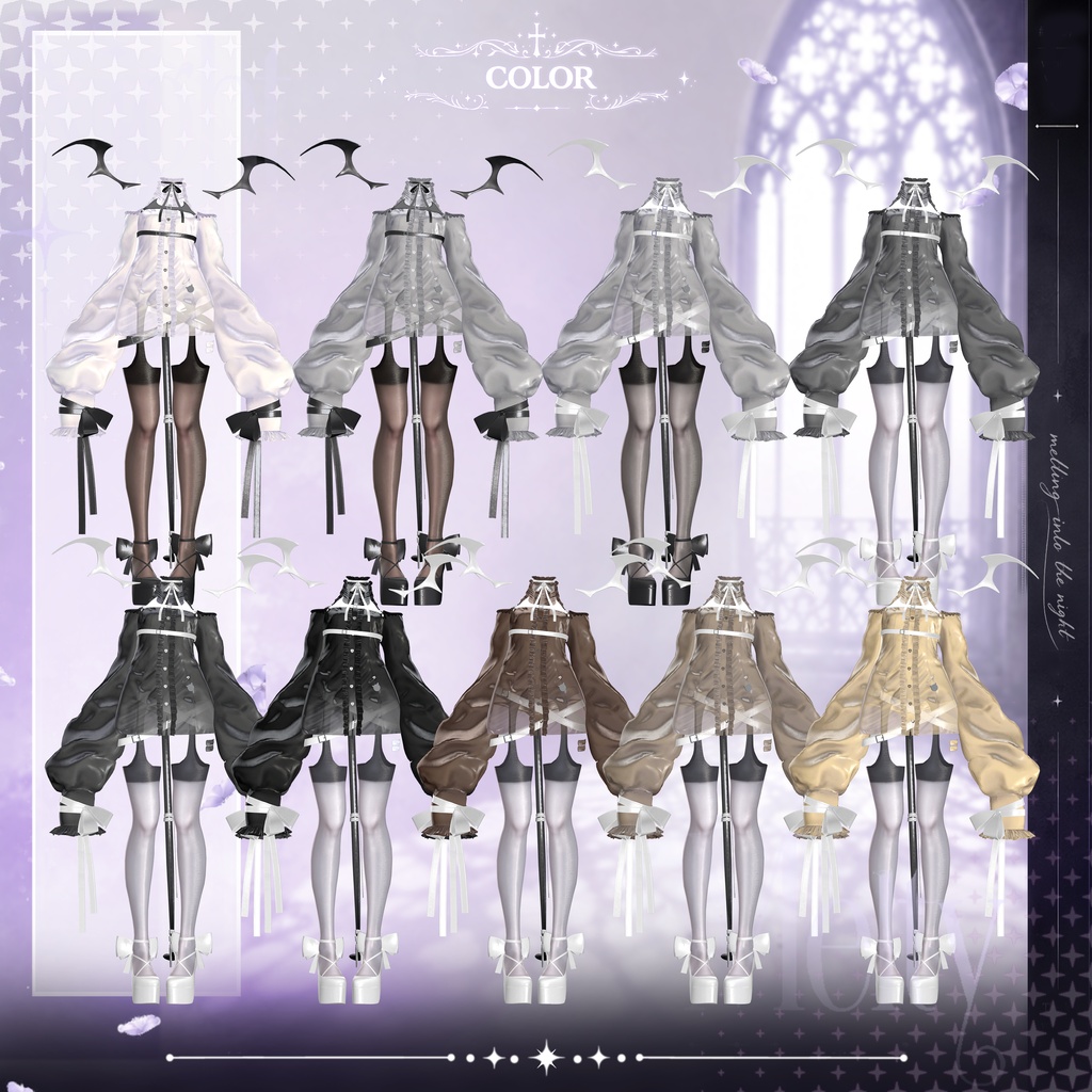 【10 avatars】 Night Melty