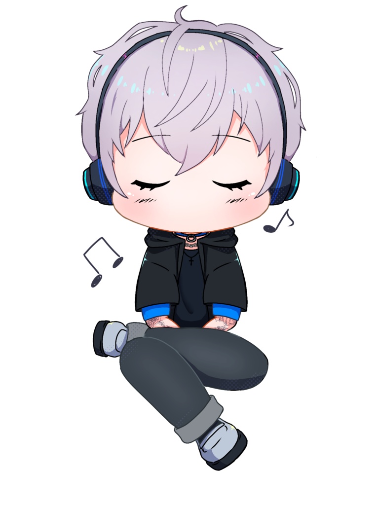 ねむのアクリルキーホルダー(駅ポス採用イラスト)