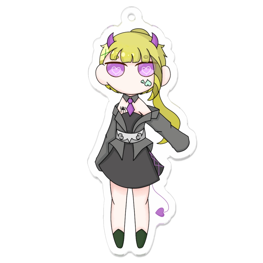 💘制服ドレスアレンジアクキー