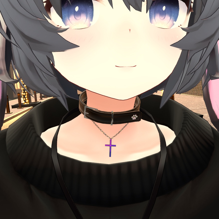 チョーカー 首輪 アクセサリー VRChat想定