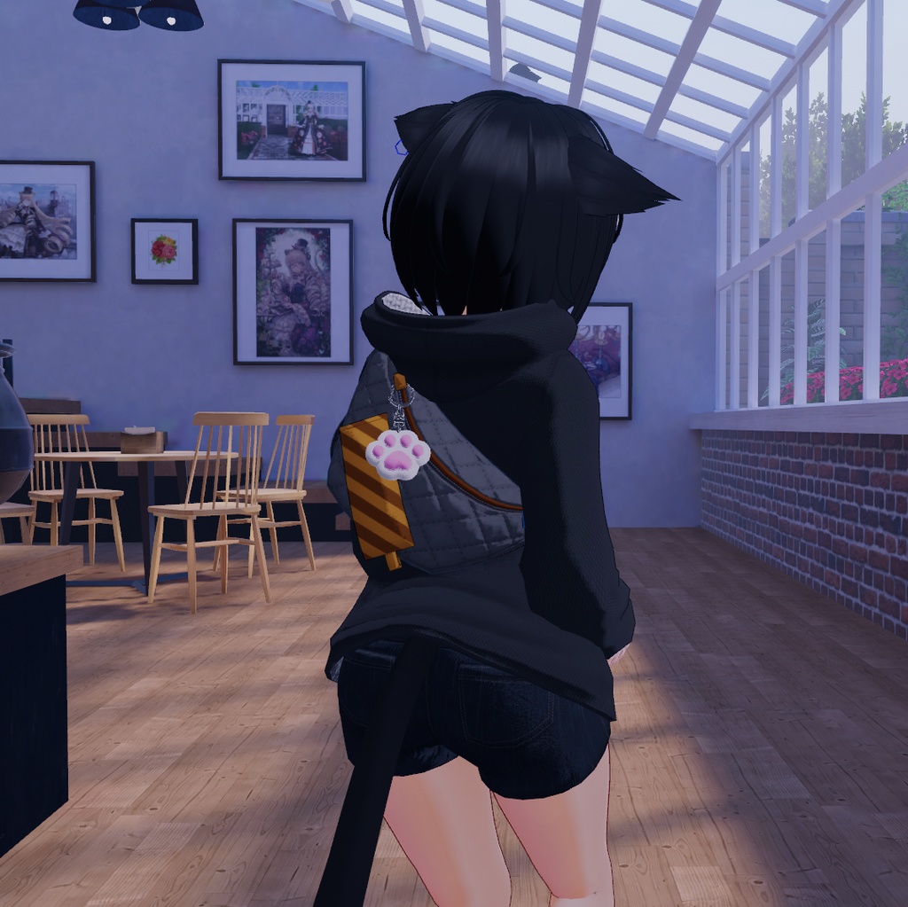 肉球のキーホルダー VRChat想定 PB対応