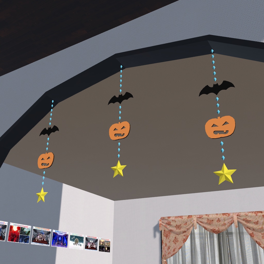 ハロウィンの飾り 3点セット ワールドオブジェクトなどに