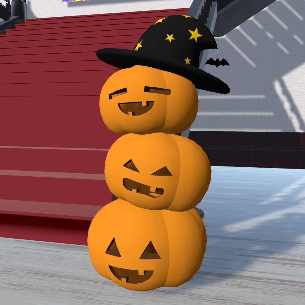 ハロウィンの飾り 3点セット ワールドオブジェクトなどに