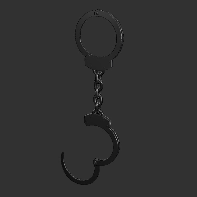 【VRChat想定】開閉できる手錠のアイテム