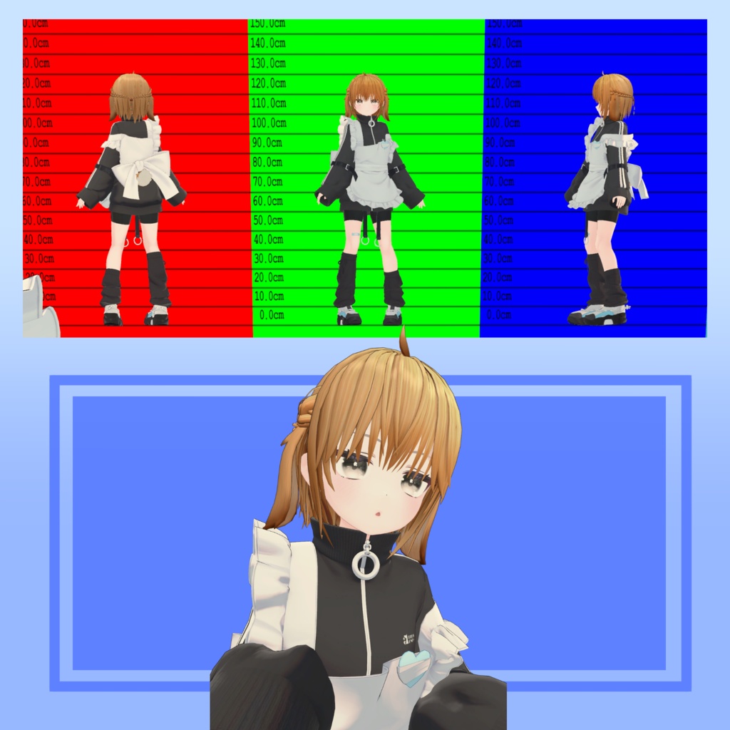 ショートヘアとウサミミと尻尾【真冬ちゃん向け】