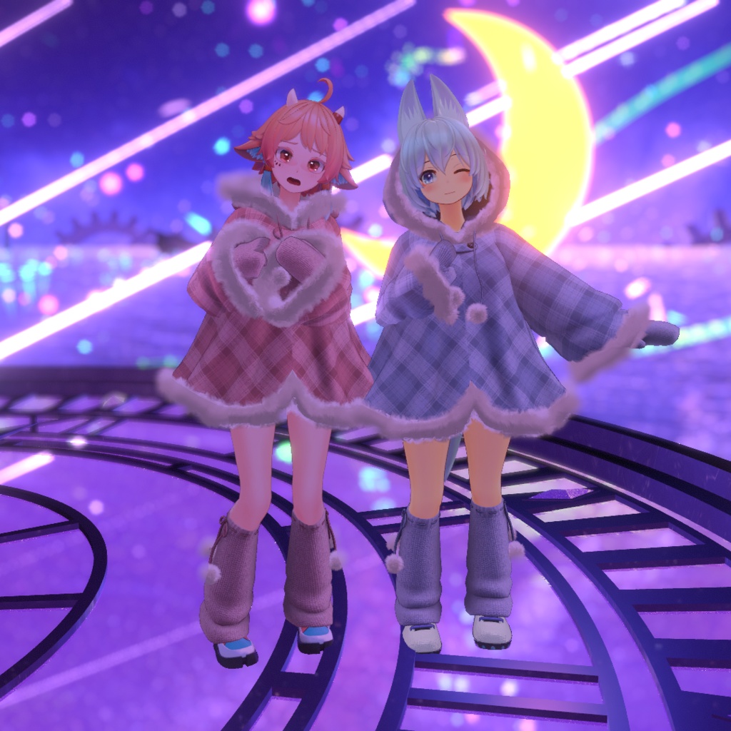 コートと手袋とレッグウォーマーのセット【ソラリア Solaria リズ・シグマ Lizz Sigma 衣装】