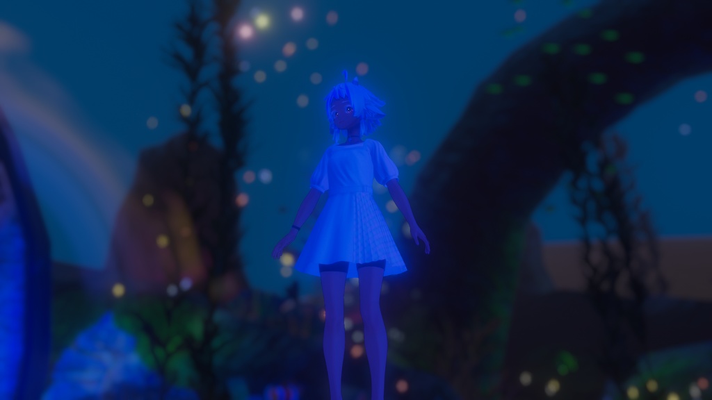 Casual Cute Dress ワンピースセット Solaria VRChat想定