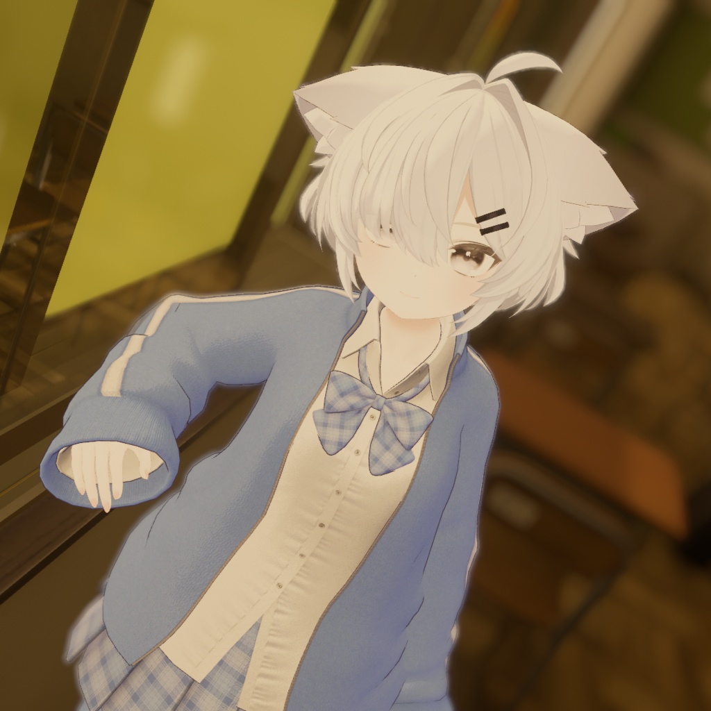 制服×ジャージ しなの ソラリア 真冬 Lime ミルフィ アズキ まめひなた【VRChat想定衣装】