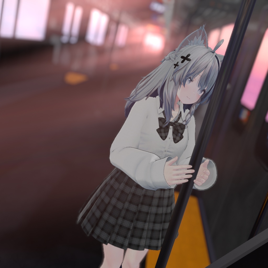 制服×ジャージ しなの ソラリア 真冬 Lime ミルフィ アズキ まめひなた【VRChat想定衣装】