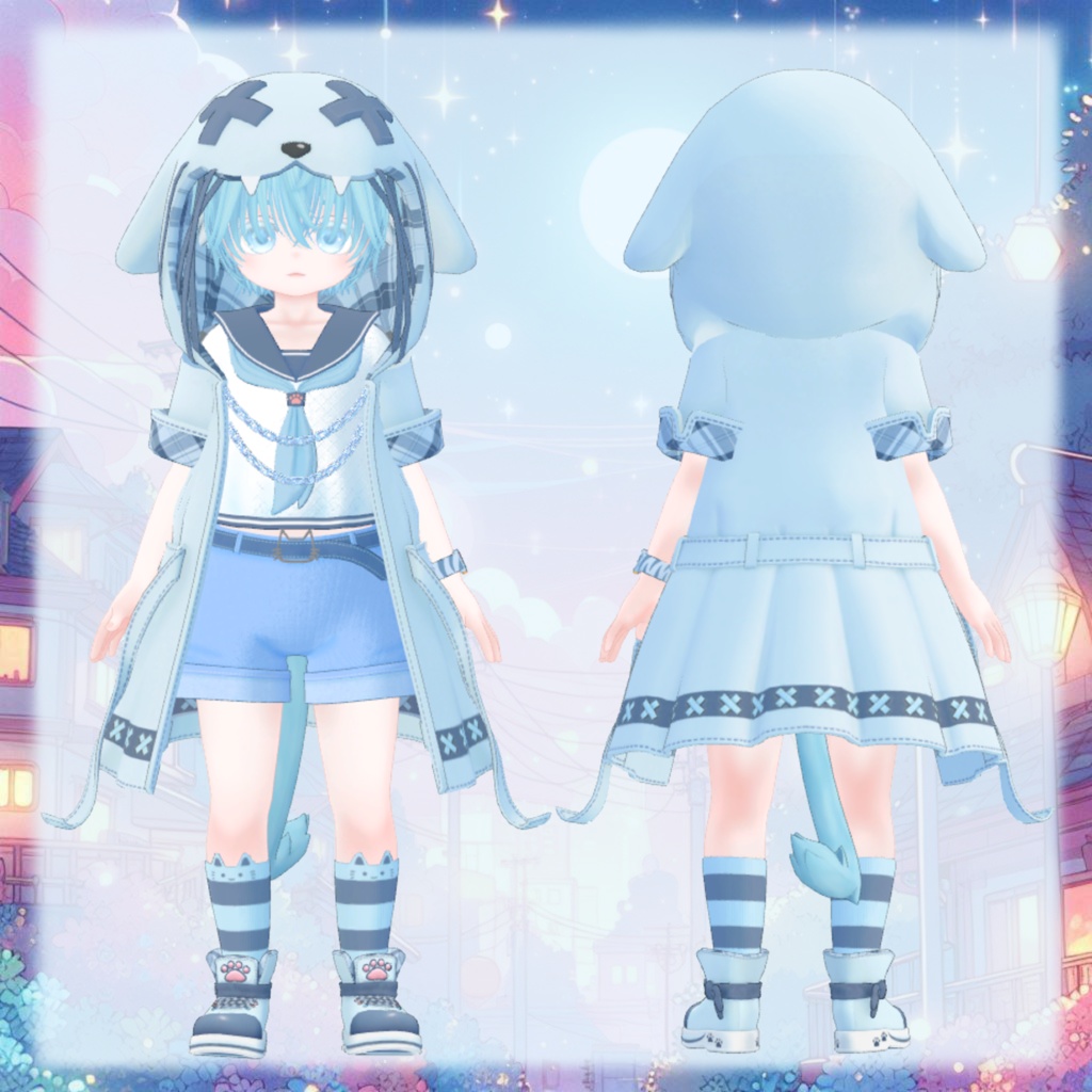 オリジナル3Dモデル ゆうひ -YUUHI-