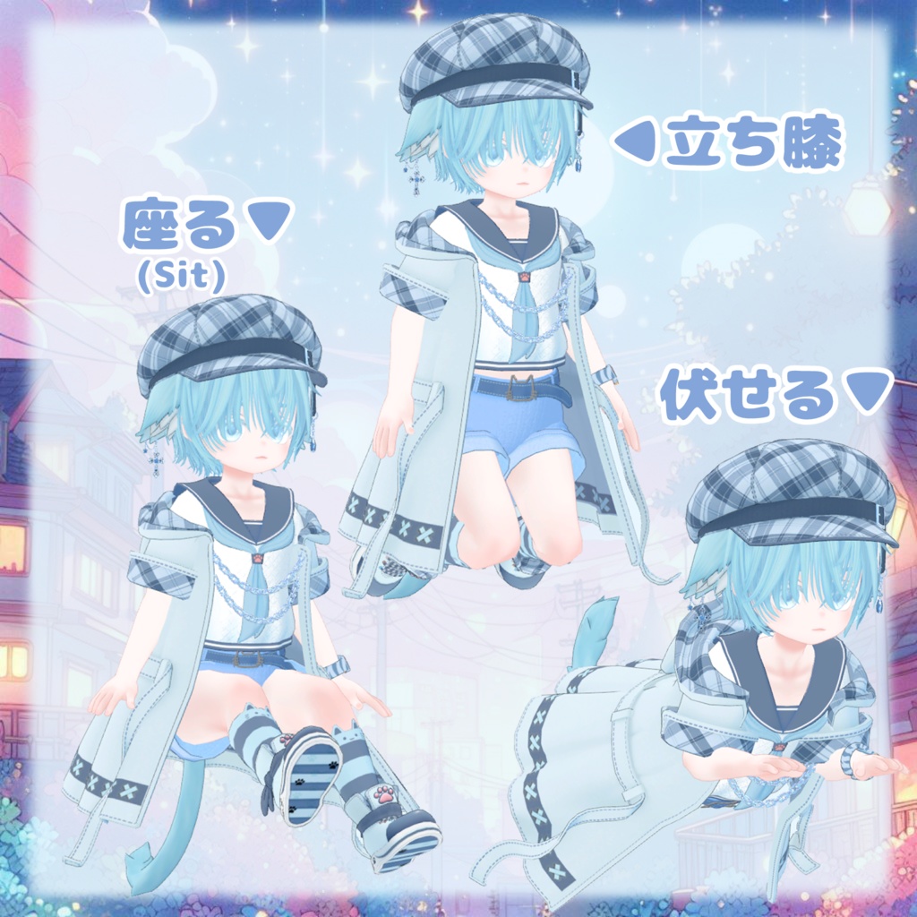 オリジナル3Dモデル ゆうひ -YUUHI-