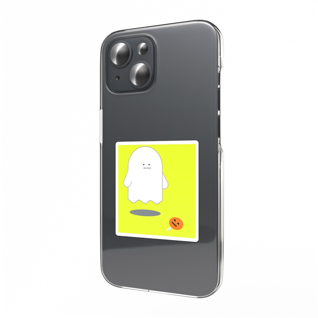おばけと飴 スマホステッカー